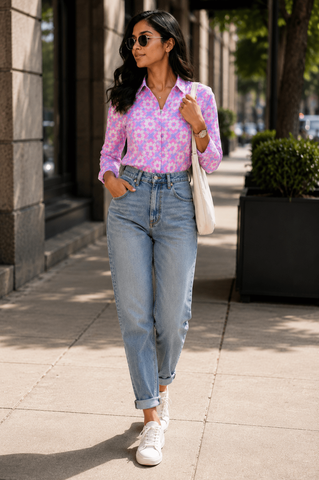 Blossom Bloom Printed Shirt - Image 2