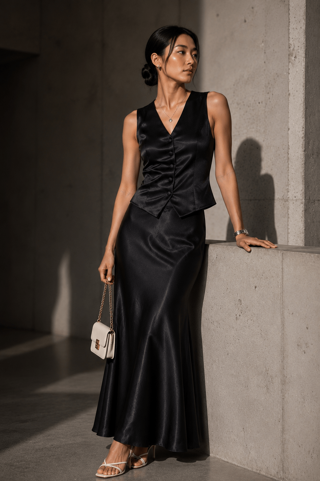 noir-sculpted-satin-co-ord