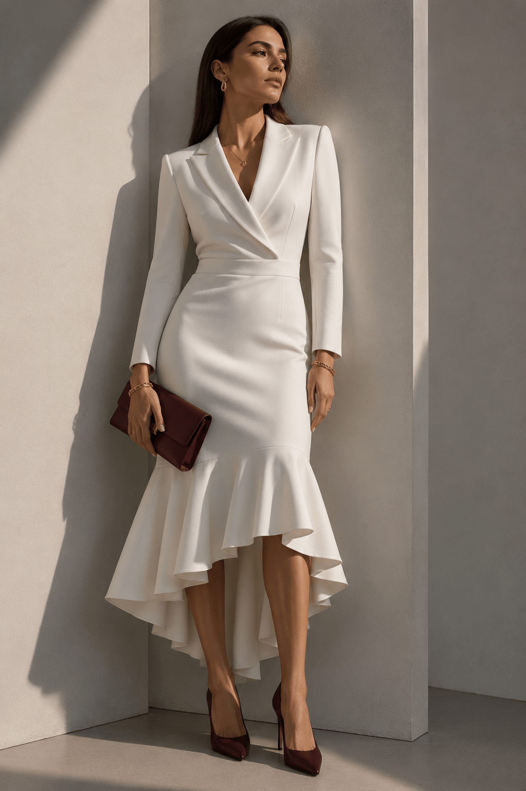 sculpted-ivory-wrap-dress
